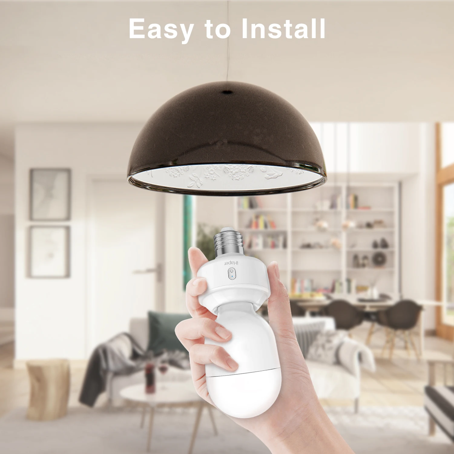 IHaper S1 E26/E27 умный светильник ing socket DIY дом совместим с Apple HomeKit ваш лампа Wi-Fi