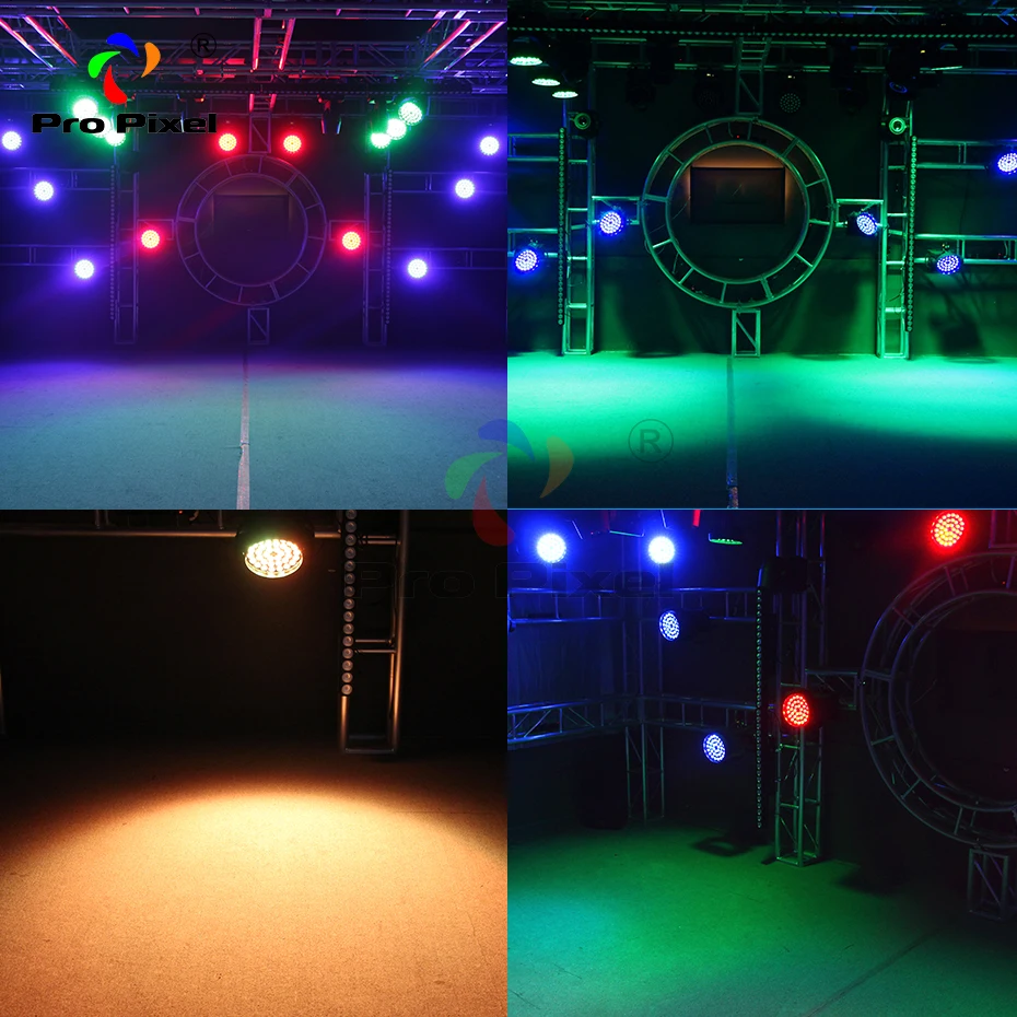 4 шт. сцсветильник светодиодный просветильник ектор для дискотеки 36 х10 Вт | Лампы