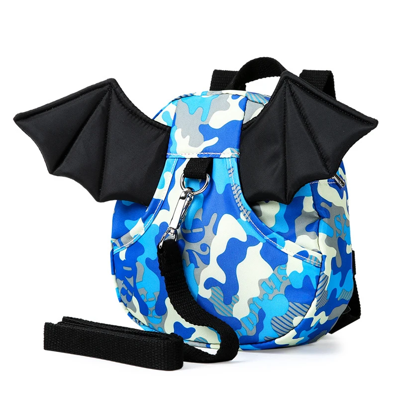 Рюкзак для детей от 2 до 5 лет, Детская сумка с мультяшными крыльями для защиты от потери, школьные ранцы для детского сада