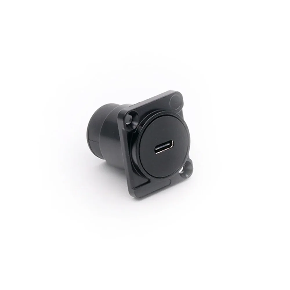 1 шт. разъем типа C к USB 3 0 Шасси D гнездовой коннектор для монтажа на панели |