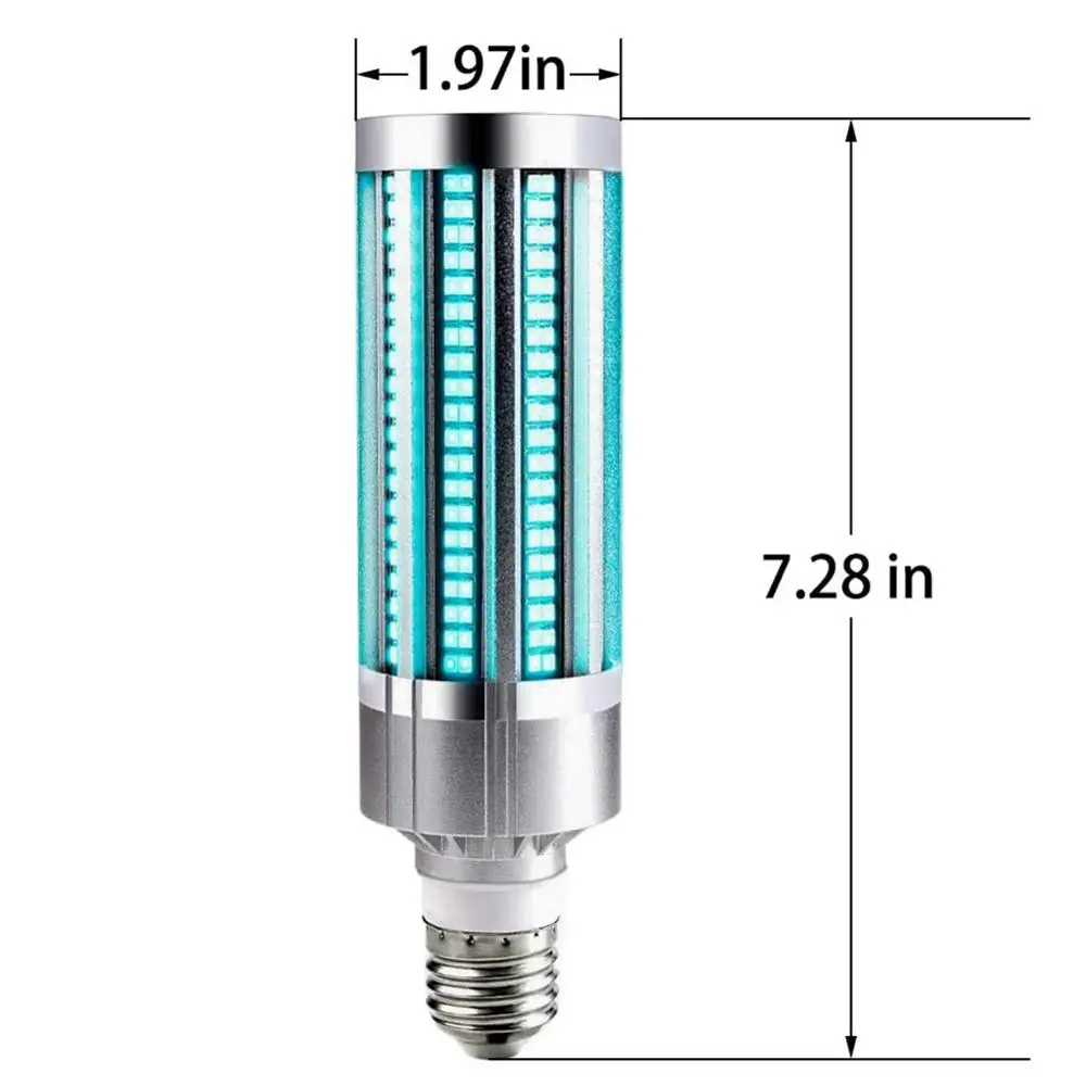 

Household UV Germicidal Ultraviolet Lamps Lights LED UVC Bulbs E26/E27 Home Professional Light Disinfection Lighting Bulbs Tubes