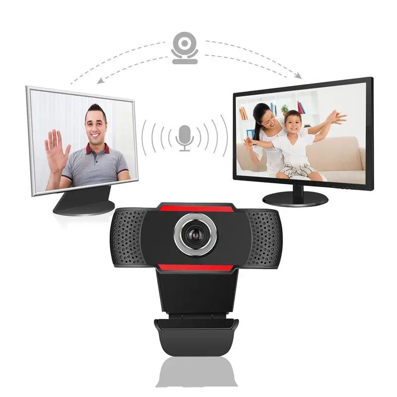 

Web Camera HD 10 Meter Built-In Sound-absorbing Microphone Manual Focusing Computer Camera Webcams Rotate Any 30 Degrees