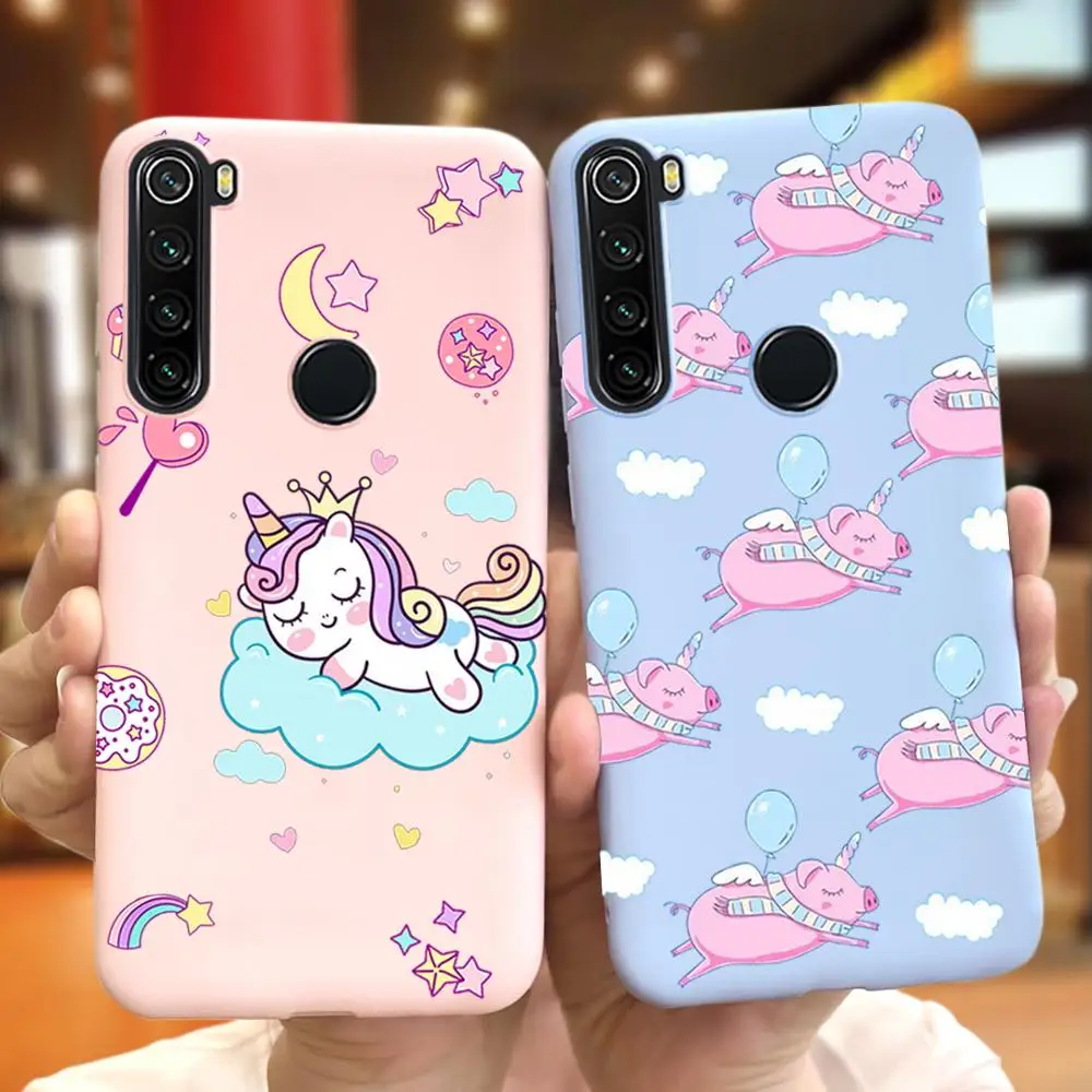 Чехол-накладка для Xiaomi Redmi Note 8T 8 9s 9 Pro Max 8A 7 7A 6A 6 5A 5 Plus 4A силиконовый с рисунком