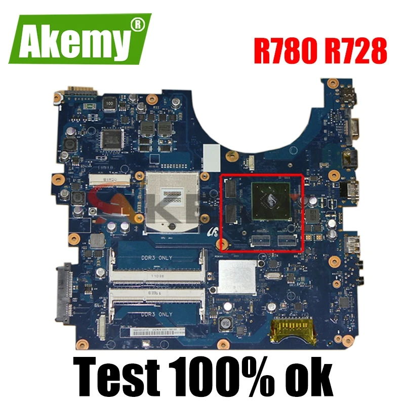 

AKEMY BA92-06515A BA92-06515B для samsung R780 R728 материнская плата HM55 GeForce GT310M BA41-01174A BA41-01175A BA41-01176A