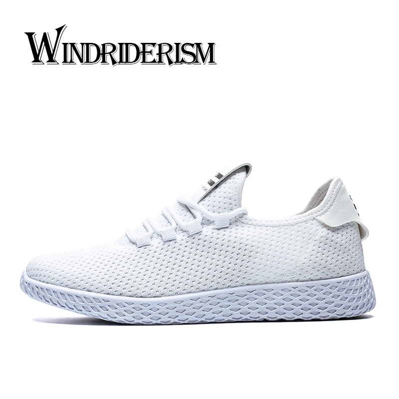 Кроссовки мужские спортивные Нескользящие удобные сверхлегкие на шнуровке