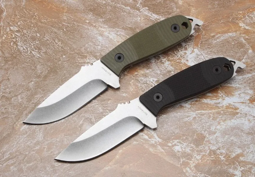 Черная Акула 9CR18MOV G10 ручка прямые Ножи неподвижный нож с лезвием s для