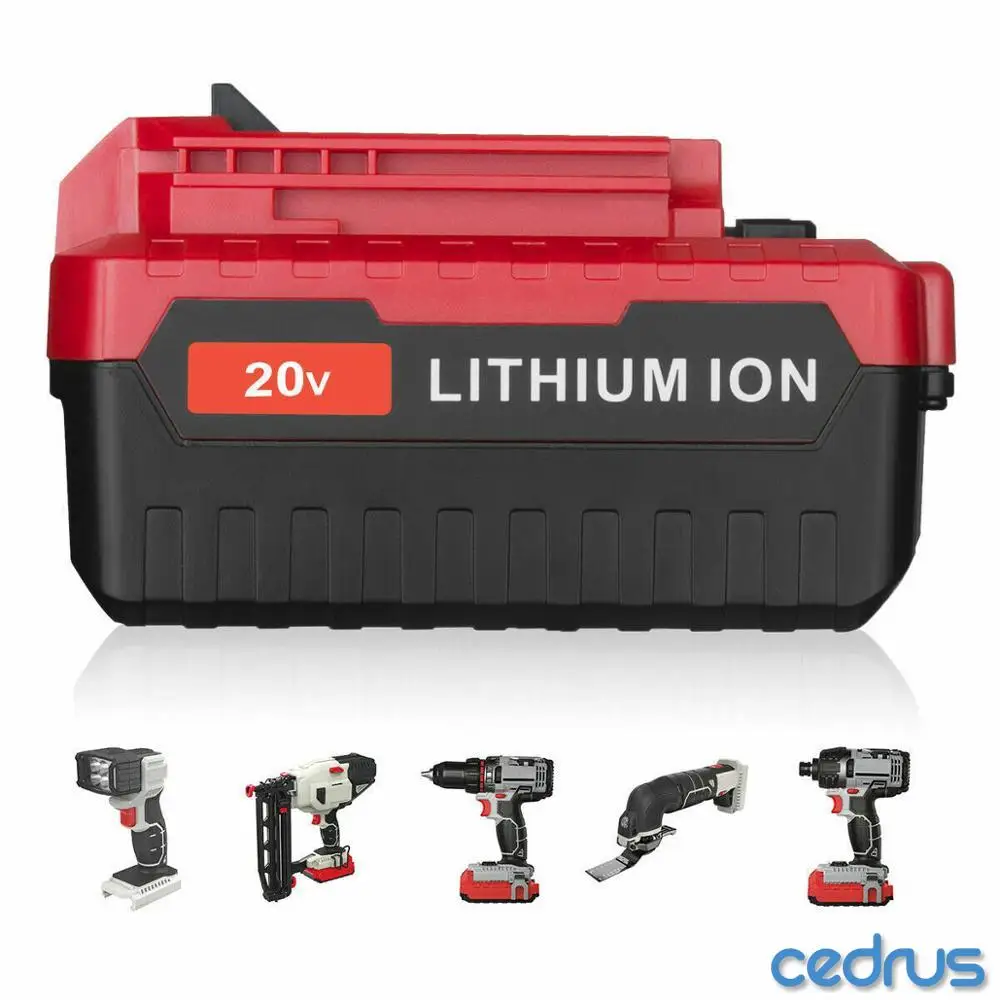 

2 Pack 20V 6000mAh Li-ion Battery For Porter Cable PCC685L PCC680L PCC681L PCCK602L2 PCC600 PCC640 PCC682L PCC685LP PCC600 L10