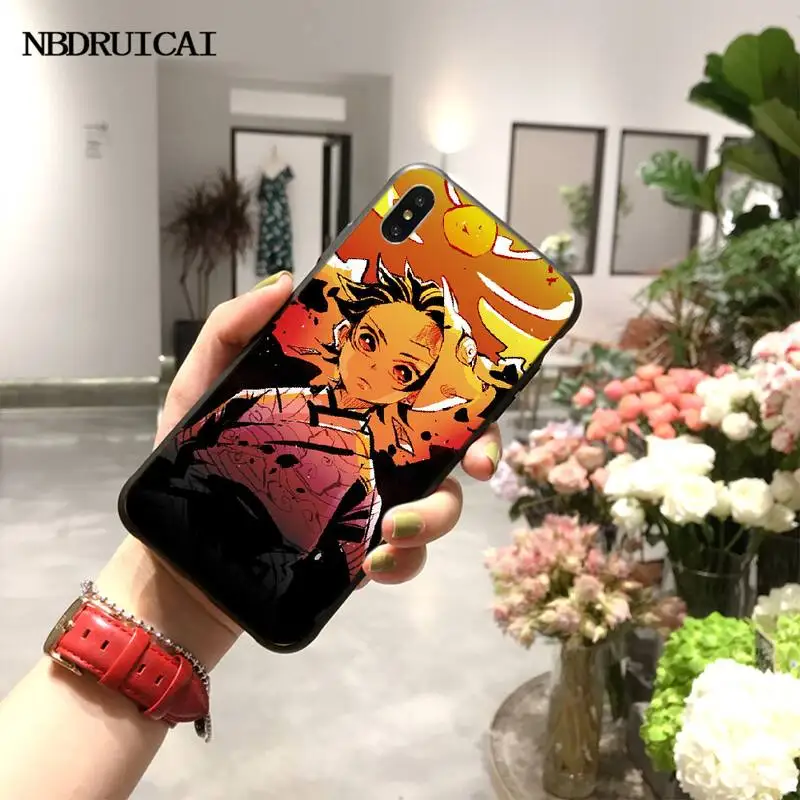 penghuwan anime demon slayer kimetsu luxury unique design phone cover for iphone 11 pro xs max 8 7 6 6s plus x 5s se xr case free global shipping