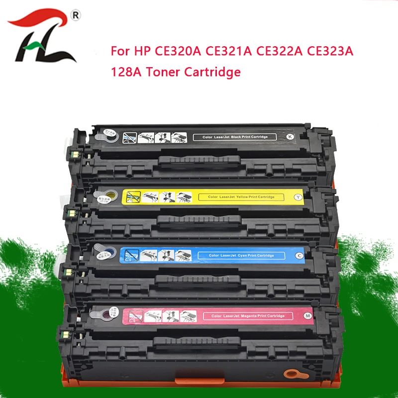 Совместимость для hp CE320A CE321A CE322A CE323A 128A 320 321 322 323 тонер картридж laserjet CM1415 CM1415fn 1415