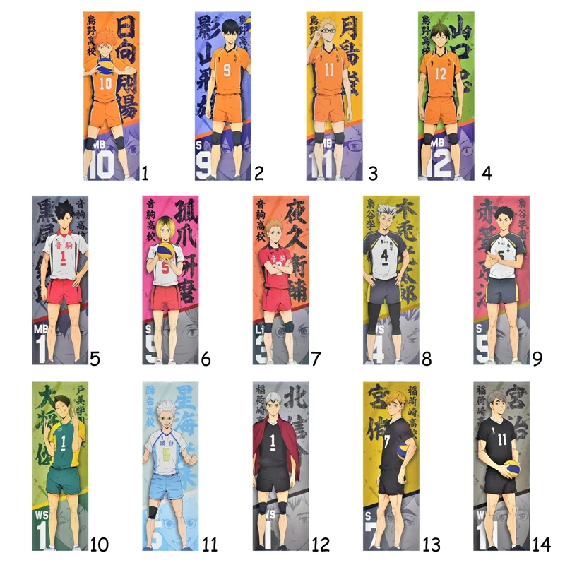 Аниме Haikyuu! Волейбол мальчик ПВХ наклейка плакат стены свиток картина мультфильм