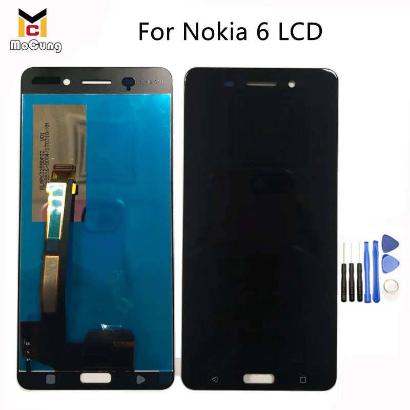 5 &quotOEM для Nokia 6 N6 TA-1021 ЖК-дисплей сенсорный экран дигитайзер Запчасти Nokia6 TA-1033 TA-1025