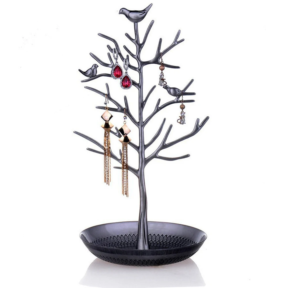 

Bird Tree Jewelry Display Jewelry Stand Organizer Earring Holder Necklace Bracelet Rack Holder Display Jewelry Holder Luxury