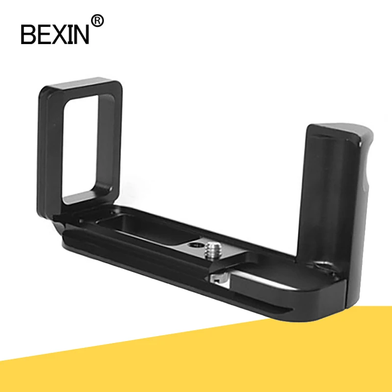 

BEXIN Vertical Quick Release L Plate/Bracket Holder Hand Grip Base Handle for Fuji X-T10 XT-20 XT-30 L-Bracket Hand Grip R60