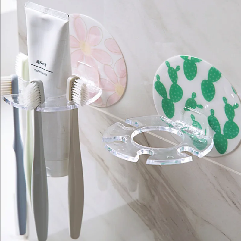 1 шт. кактус пластиковый держатель для зубных щеток зубная паста стеллаж хранения
