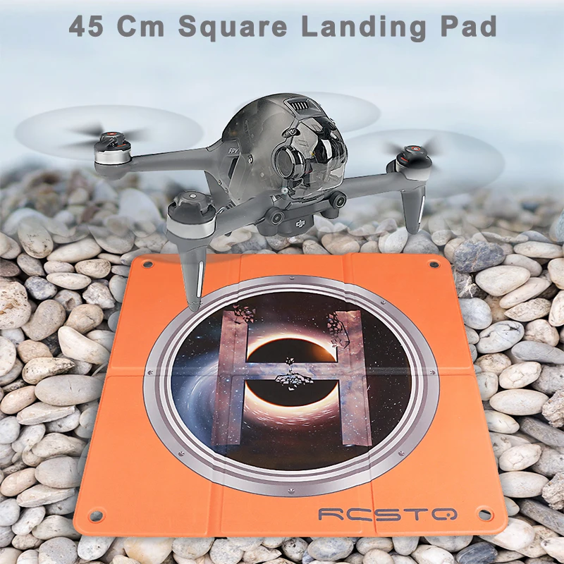 

45CM Foldable Landing Pad For DJI FPV Mavic Air 2S Mavic Pro Mavic 2 Air 2S Spark Phantom 3 4 Drone Universal Drone Accessories