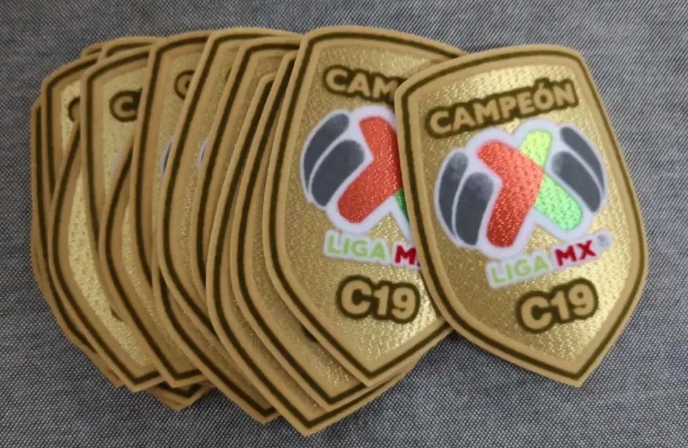 2019 г. Liga Mx C19 нашивка Campeon бархатный материал Термотрансферная | Дом и сад
