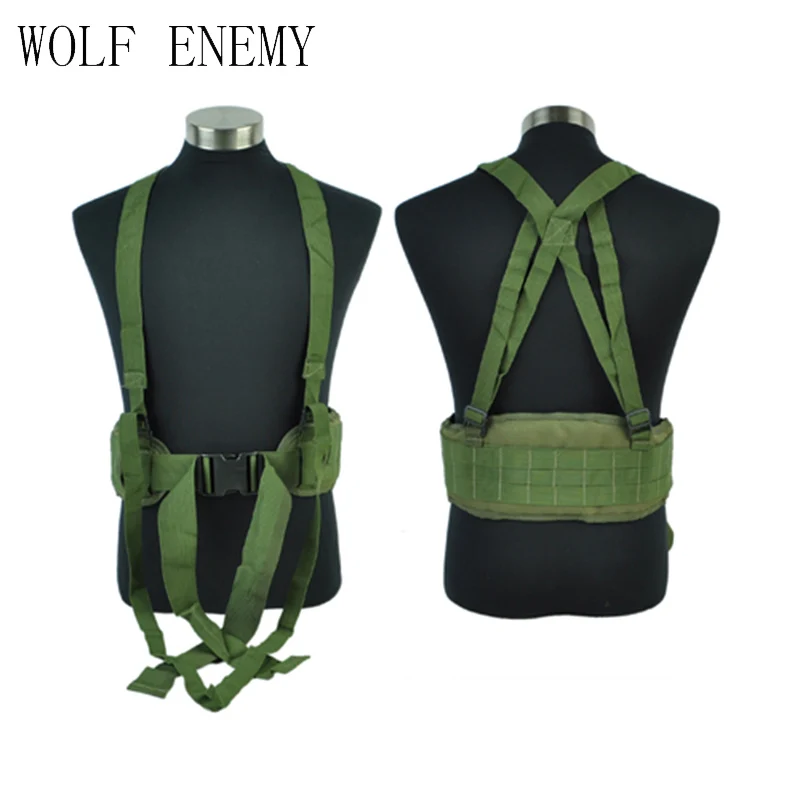 Новый тактический военный Регулируемый Нейлоновый пояс для арбуза жилет панель