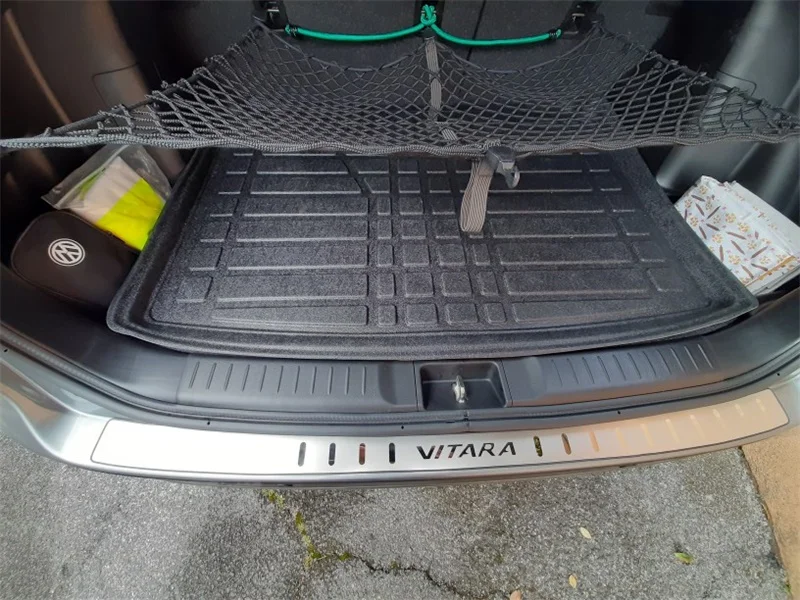 

Накладка на задний бампер из нержавеющей стали для Suzuki Vitara 2015 2016 2017 2018-2021, автомобильные аксессуары