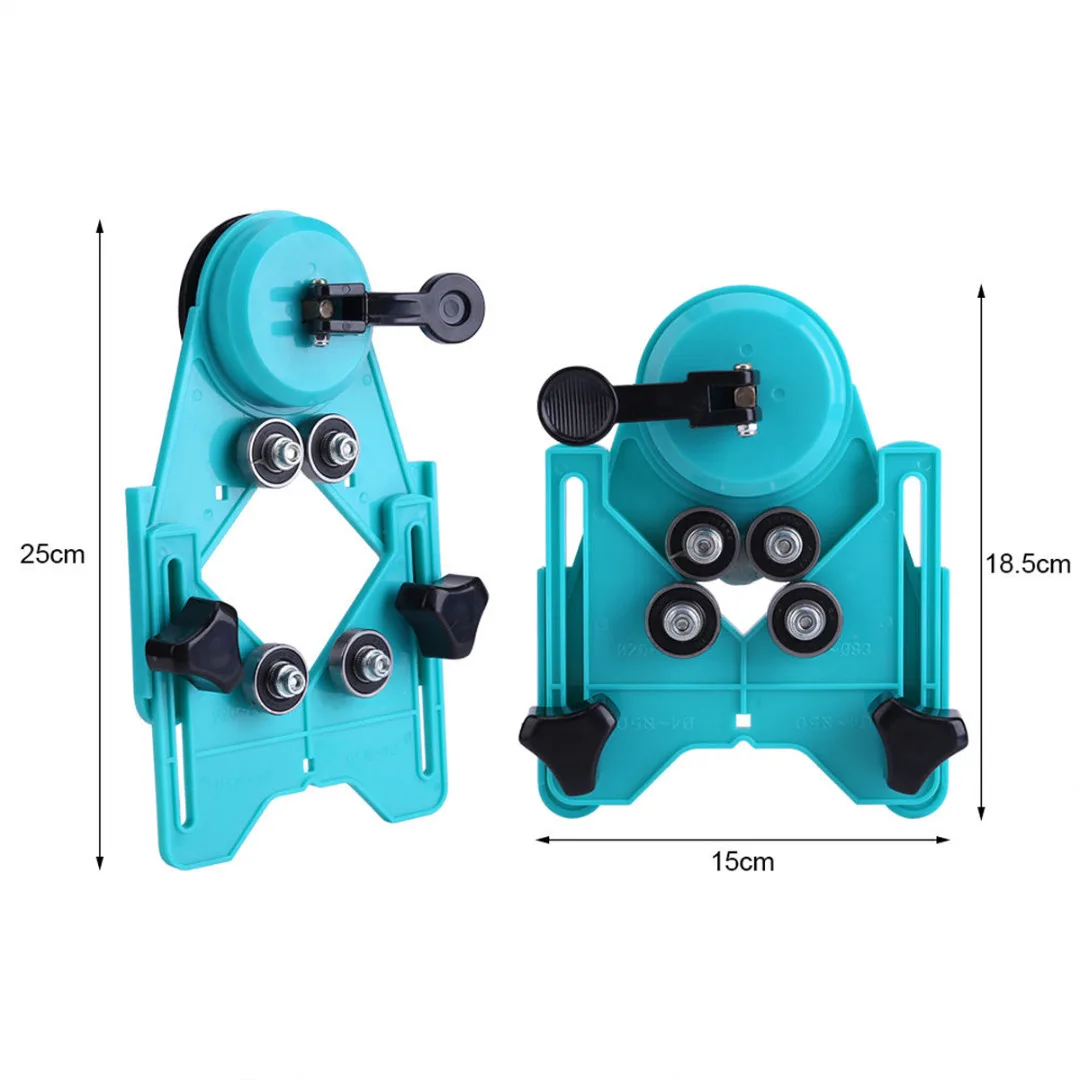 4 мм 80 зеленый/желтый Регулируемый алмазные сверла кольцевая пила руководство