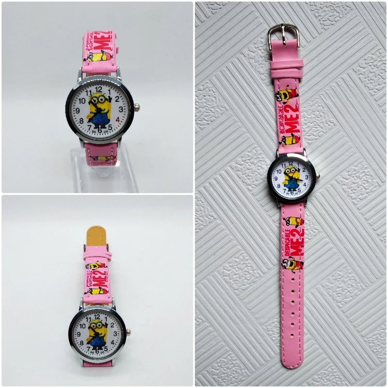 Новинка 2019 детские часы с объемным рисунком Больших Глаз мужские кварцевые