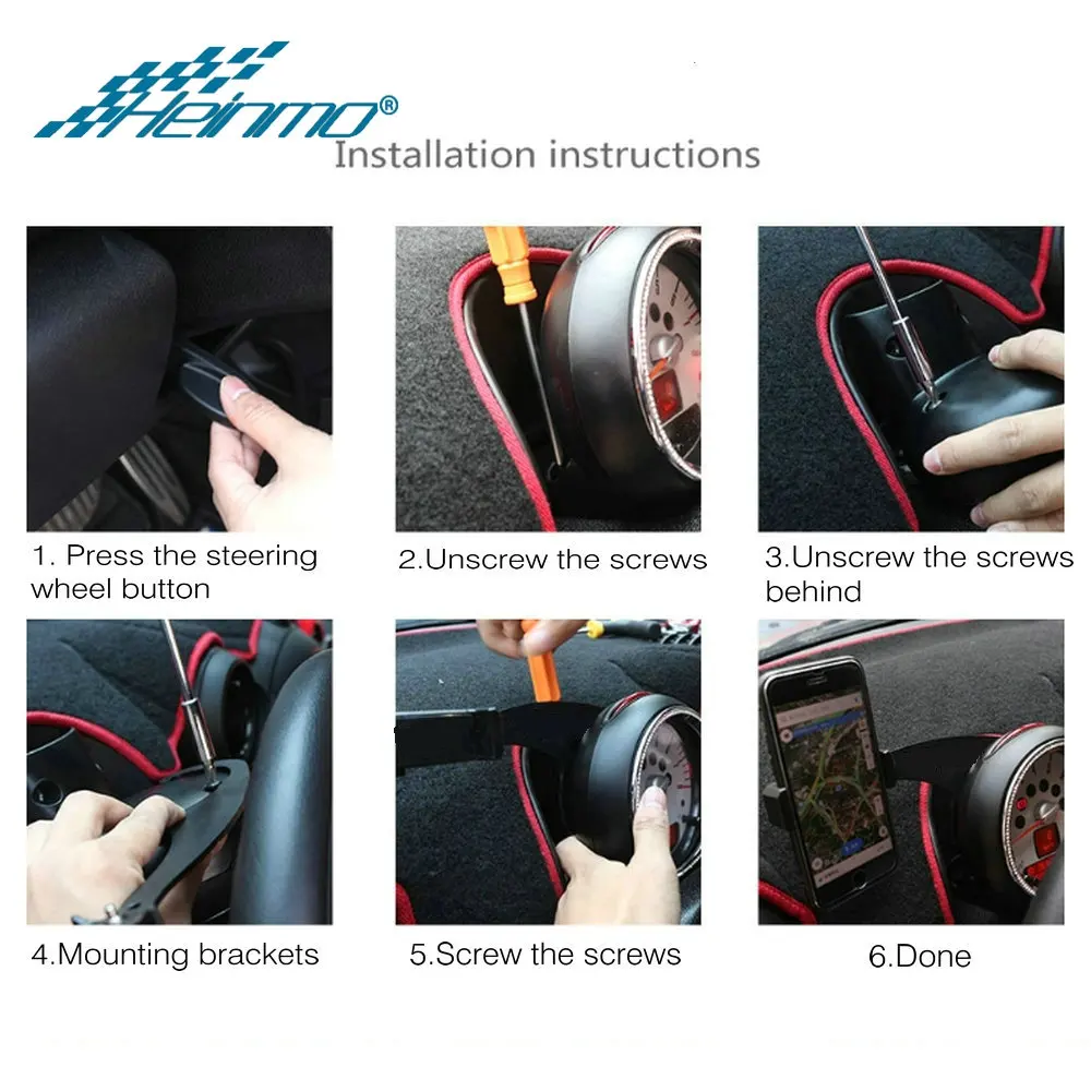 for mini cooper r56 r57 r55 r60 r61 gps stand car phone holder for mini countryman clubman f55 f60 f54 accessories for mini f56 free global shipping