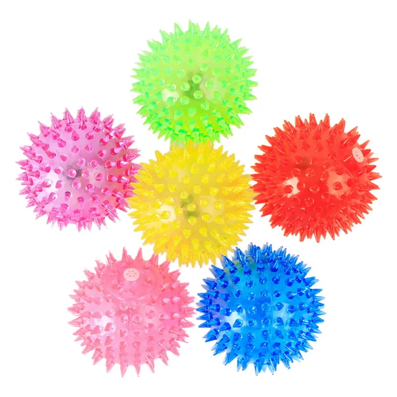 Собака и кошка голосовые игрушки светодиодный светильник эластичная резиновая