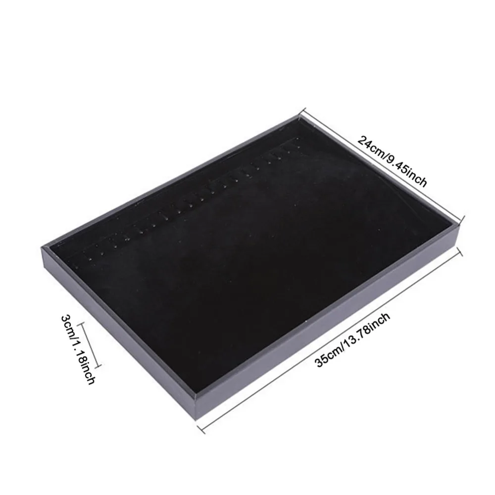 Новая высококачественная бархатная доска для хранения ожерелья подвески стенд