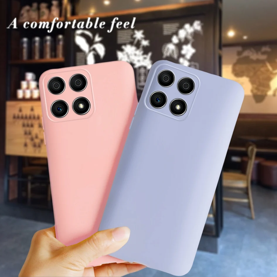 Matte TPU Case For Honor X30i Cover Candy Macaron Color Soft Silicone Phone Bag HonorX30i TFY-AN00 Coque Funda 6.7 inch | Мобильные