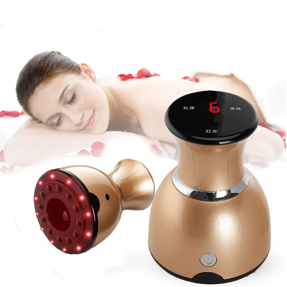 Вакуумное устройство для массажа тела массажер спины плеч всасывания