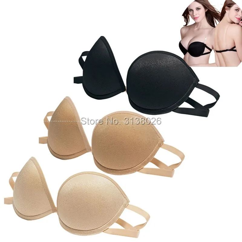 Невидимый бюстгальтер пуш-ап Бюстгальтеры без бретелек официальное платье