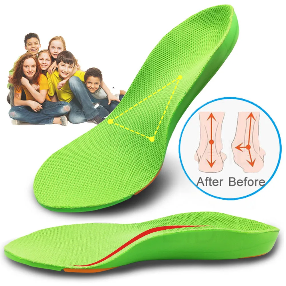 EiD High quality Orthotic Insole EVA for Kids Children Flat Feet Arch Support Insoles Orthopedic Shoe sole insoles pads Inserts