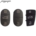 Jingyuqin 4 кнопки 3 кнопки + Замена Panic Автомобильный ключ для отбортовки оболочки для Audi A4 A6 A8 TT с откидным лезвием ключ брелок
