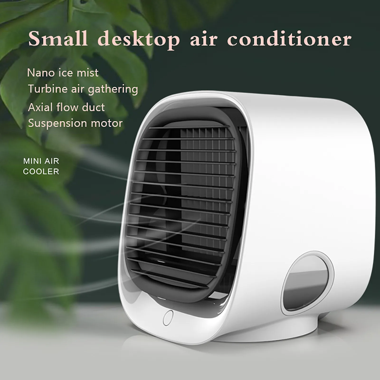 

Small Air Conditioner 3 Modes Air Cooler Super Quiet Desktop Fan High Quality Mute Outdoor Fans Long Battery Life For Home