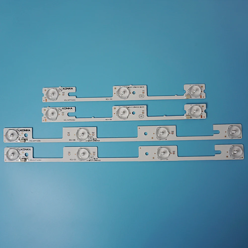 4 100 шт. оригинальная Светодиодная лента для Konka KDL32MT626U 35019055 35019056 светильник 32