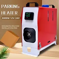 All In One 12V 8KW Diesel Air Heater Car Parking Heater Air Conditioner Machine With Remote Control LCD Display ( CZ Fast Ship)