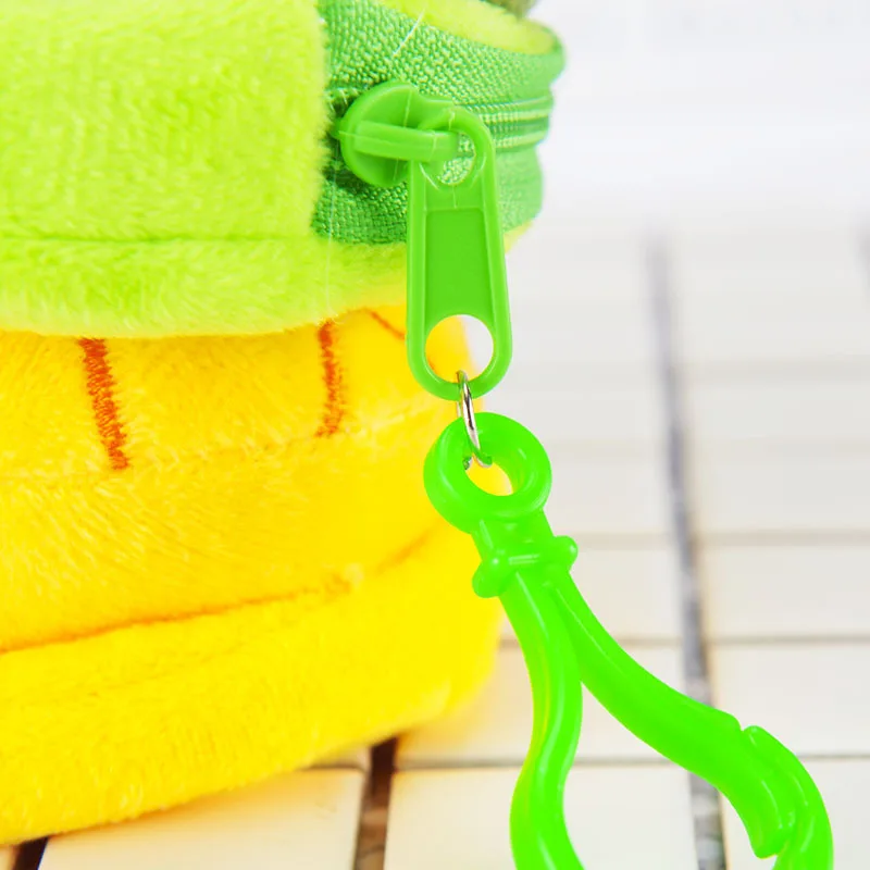 Мультяшный плюшевый Кошелек для монет авокадо милый кошелек с фруктами девочек