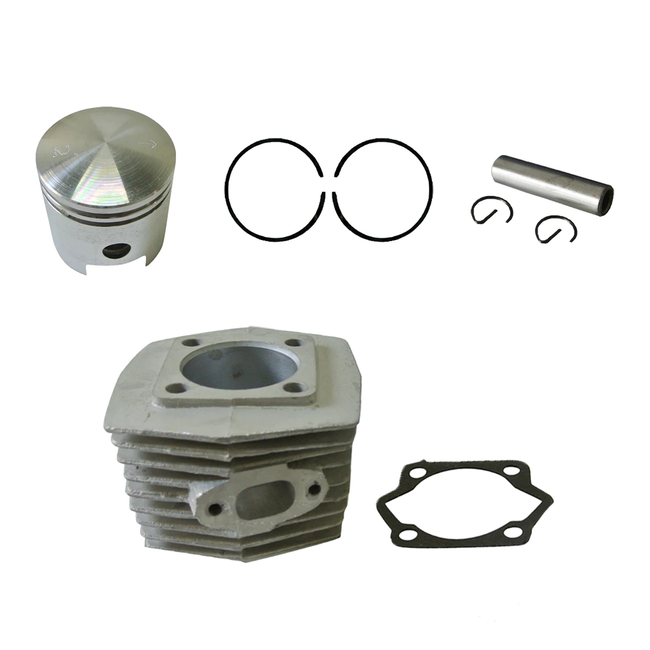 

Pouvoir 47mm Cylinder Bore Gasket Piston Kit Fit 80cc 2-Stroke Motorised Bicycle