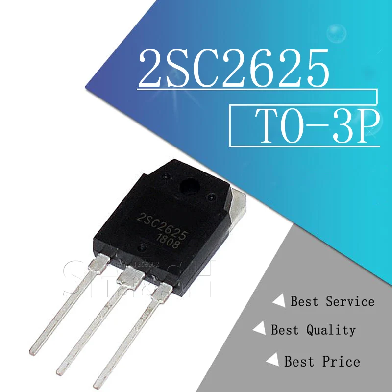 5 шт. 2SC2625 TO-3P C2625 TO3P Силовые транзисторы (10 А 400 В 80 Вт) новые и оригинальные |