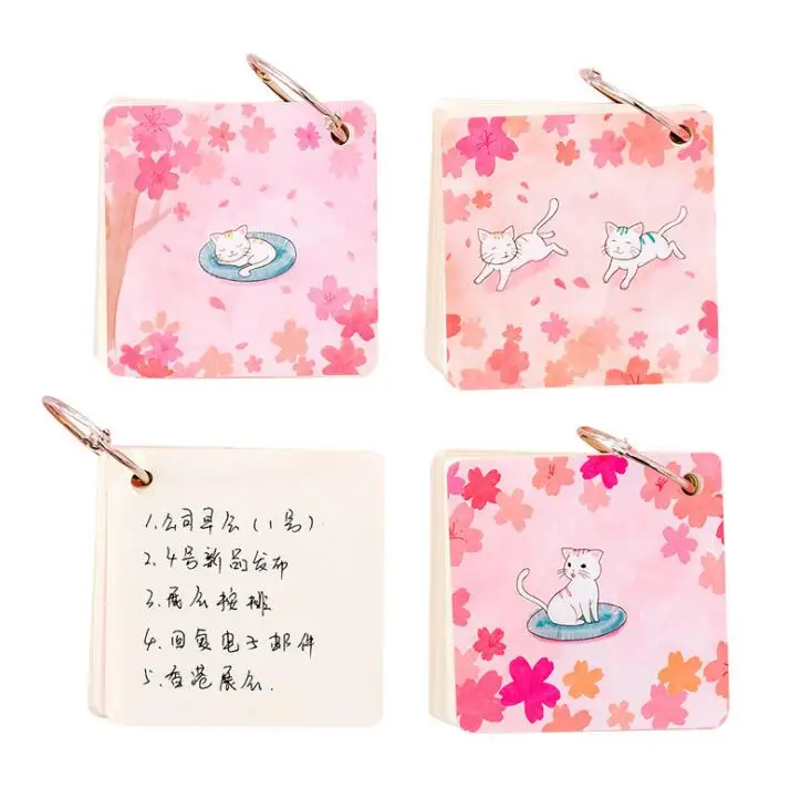 Kawaii Творческий мини Карманный словарь блокнот для заметок школьного Кабинета слова карты запись чтения книги планировщик - Цвет: B  1 Piece in random