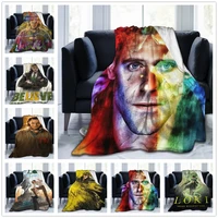 lokies blanket flannel throw blankets micro fleece cozy plush covers for bed car and home decoration