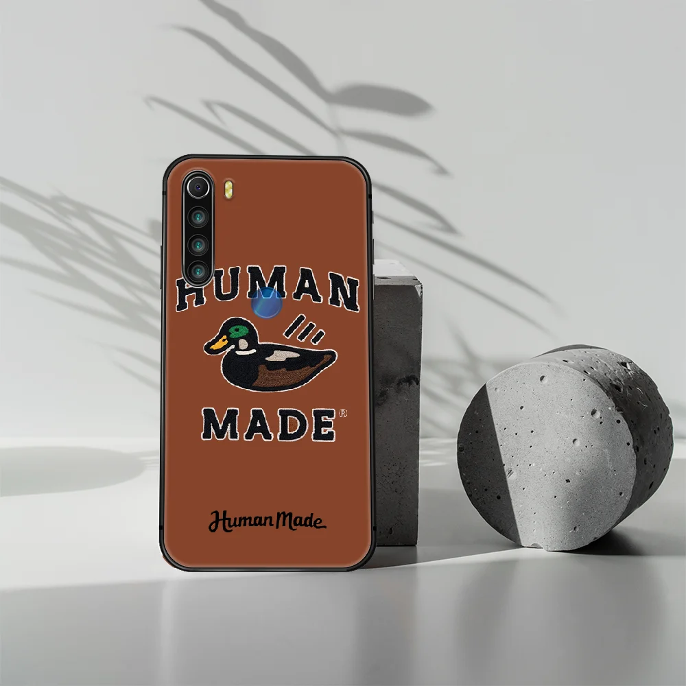 

Fashion luxury brand Phone Case Cover Hull For XIAOMI Redmi 7 7a 8 8a 9 9a NOTE 6 7 8 8t 9 9s Pro Max 4X black Prime Silicone