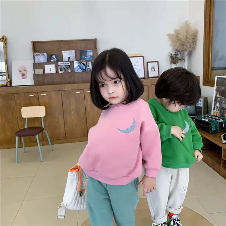 Толстовка для маленьких мальчиков детская одежда девочек топы с капюшоном и