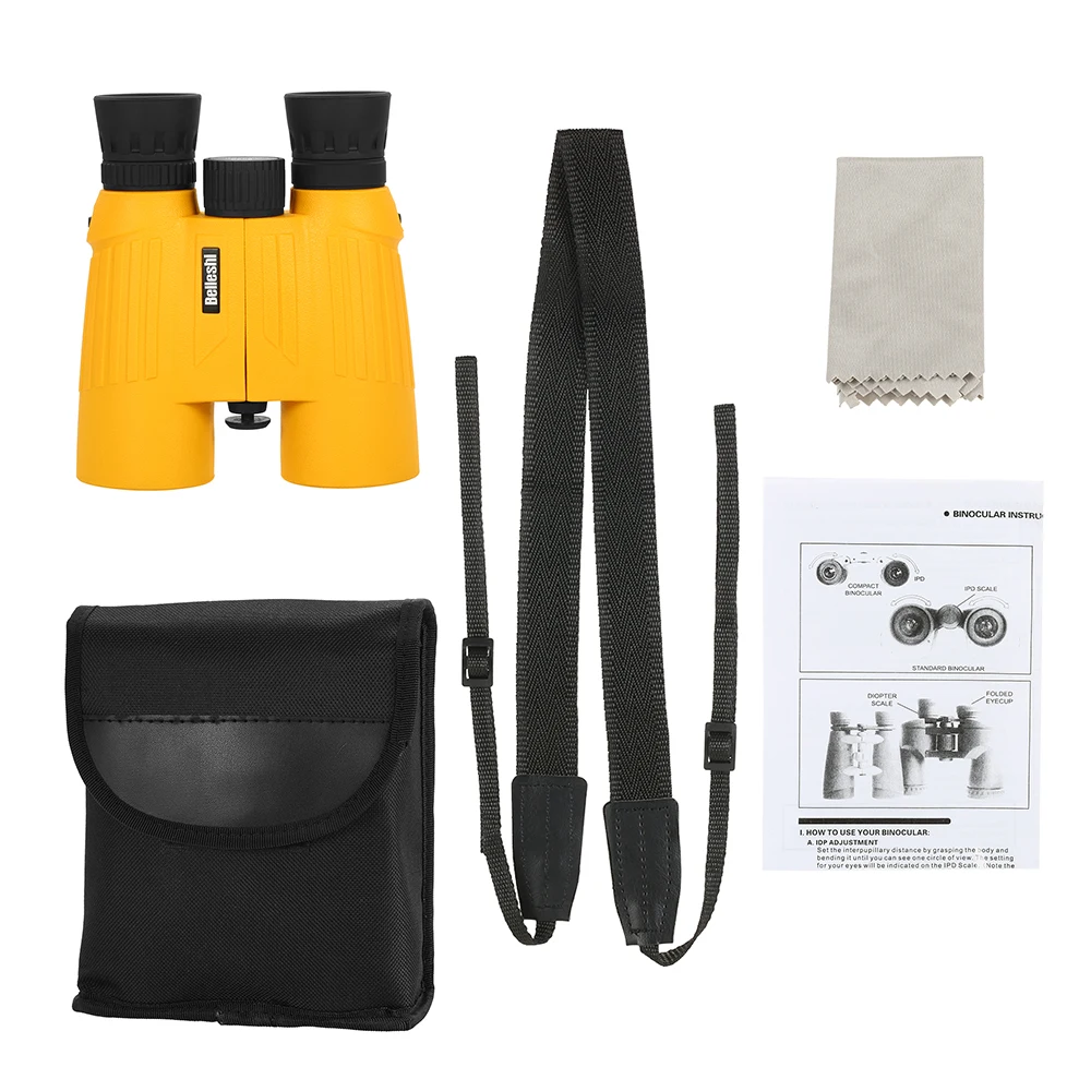 

2018 Hot 10x30 binocular Waterproof Floating Lightweight Binoculars Telescope for Camping Hiking Bird Watching Hunting Optics