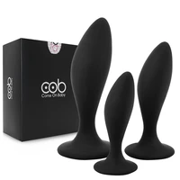 3pcs anal plugs buttplug training set silicone suction anus sex toys for women men male prostate massager butt plug gay bdsm toy