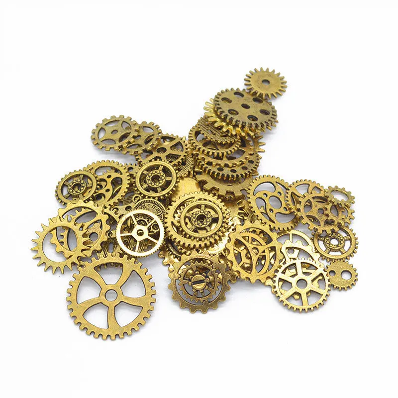 Панк Паровая Шестерня сплав компоненты для изготовления ювелирных изделий