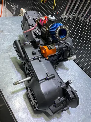 Двигатель BUGGY 157QMJ 182cc с четырьмя клапанами