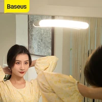 baseus mirror light led wall light makeup vanity mirror lights lamp touch switch portable usb light for dressing table bathroom