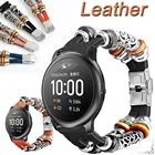 Ремешок для смарт-часов Xiaomi Haylou Solar LS05, сменный винтажный браслет из натуральной кожи, 22 мм