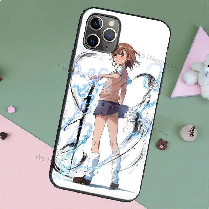Чехол Misaka Mikoto для iPhone 11 13 Pro Max 12 mini XS MAX XR 6S 8 7 Plus SE 2020 - купить по выгодной цене |