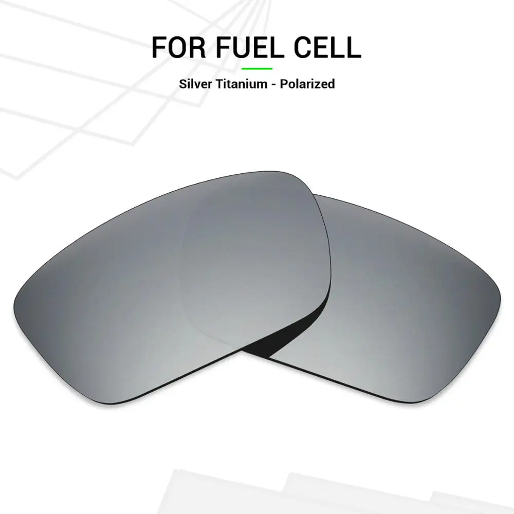 Mryok Anti-Scratch POLARIZED Replacement Lenses for Oakley Fuel Cell Sunglasses Silver Titanium | Аксессуары для одежды